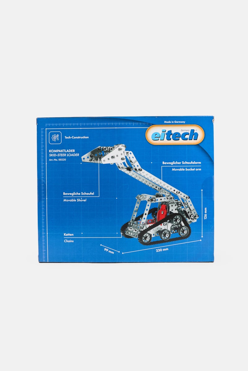 eitech 365 قطعة مجموعة بناء لودر انزلاقي معدني - Image 2